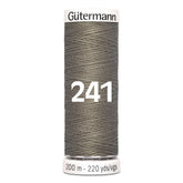 Gutermann garen | 200m | 241 donkerbeige naaigaren GM - 200 - 241 - DONKERBEIGE 4008015028800